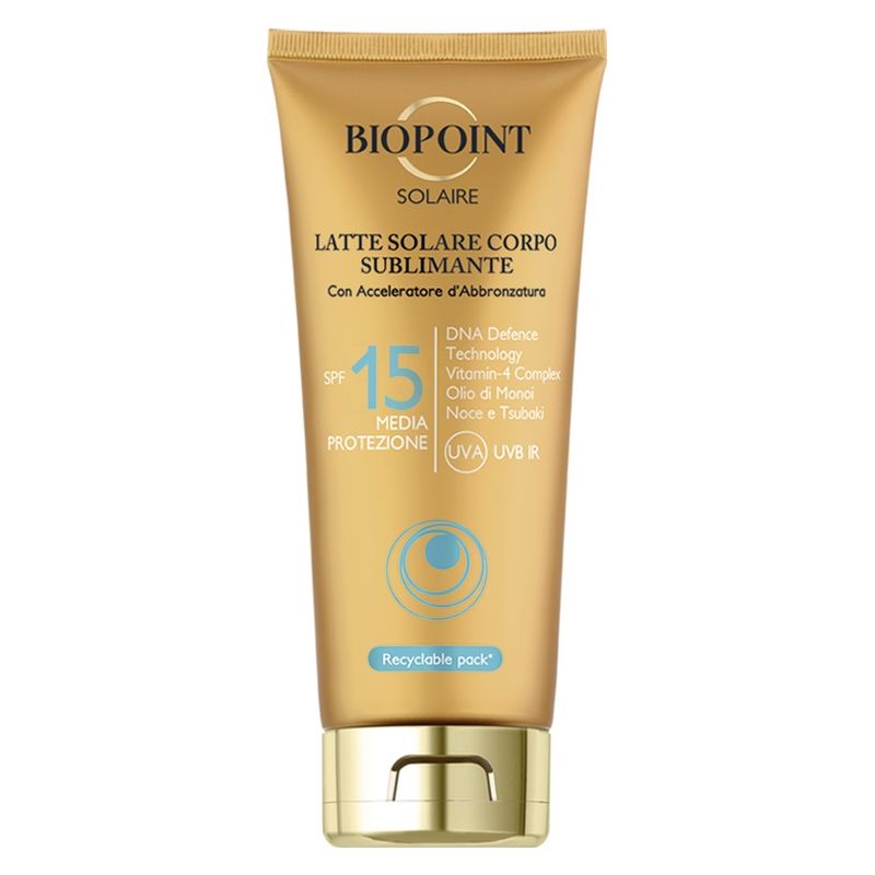 Biopoint LATTE SOLARE CORPO SUBLIMANTE SPF 15