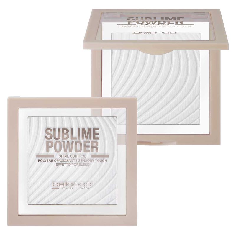 BELLAOGGI SUBLIME POWDER SHINE CONTROL - Polvere opacizzante sensory touch effetto shine poreless