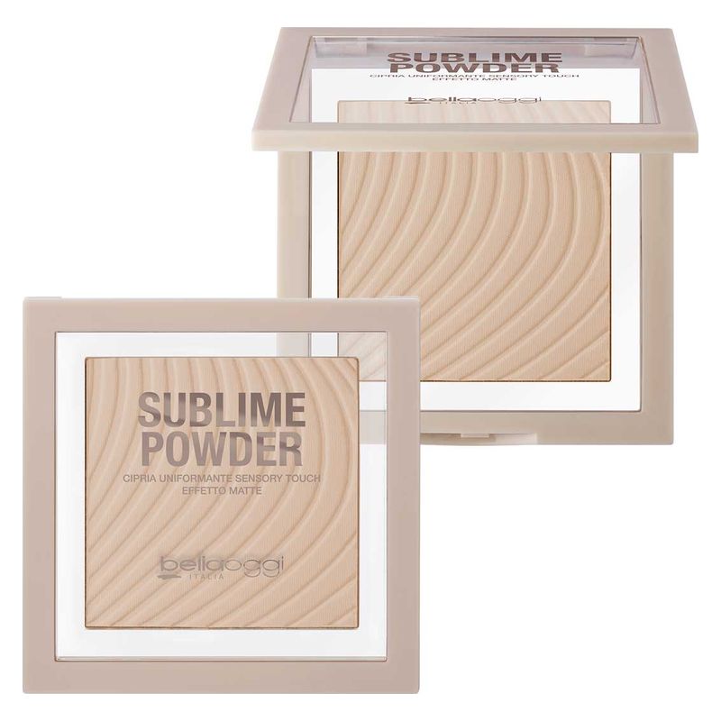 BELLAOGGI SUBLIME POWDER - Polvere opacizzante sensory touch effetto shine poreless