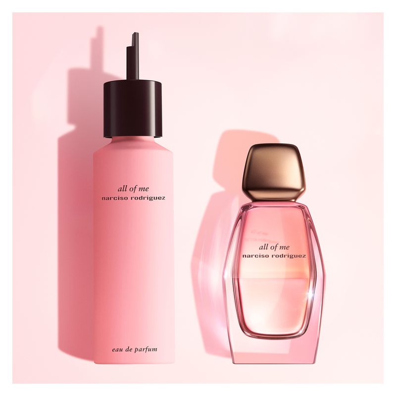 Narciso Rodriguez All Of Me, Eau de Parfum Ricarica Donna, 150 ml, Profumo Floreale Muschiato, Fragranza femminile ricaricabile e sostenibile Narciso Rodriguez All Of Me, Eau de Parfum Ricarica Donna, 150 ml, Profumo Floreale Muschiato, Fragranza femminile ricaricabile e sostenibile