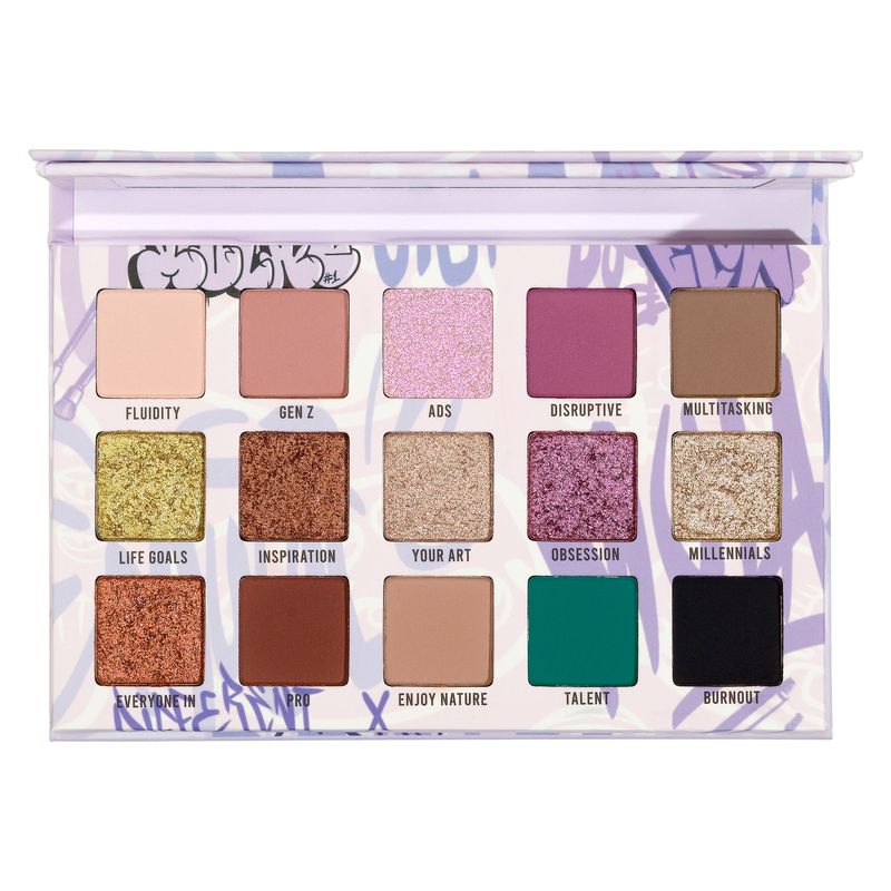 Mulac MULAC Palette Different X - Palette Di Pigmenti Pressati