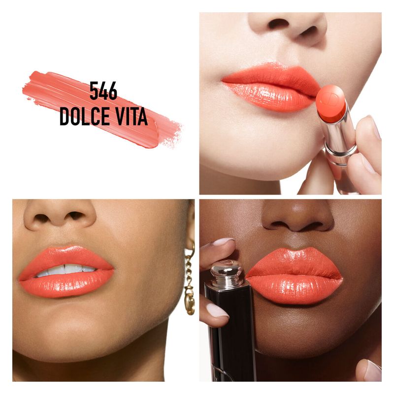 DIOR Dior Addict - Rossetto Brillante Idratante – 90% Di Ingredienti Di Origine Naturale – Ricaricabile