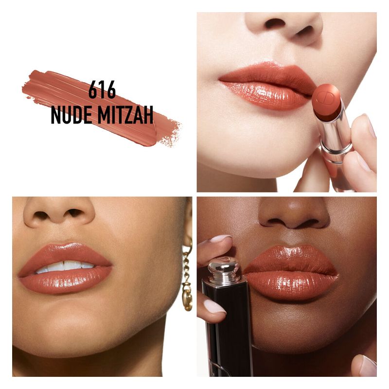DIOR Dior Addict - Rossetto Brillante Idratante – 90% Di Ingredienti Di Origine Naturale – Ricaricabile