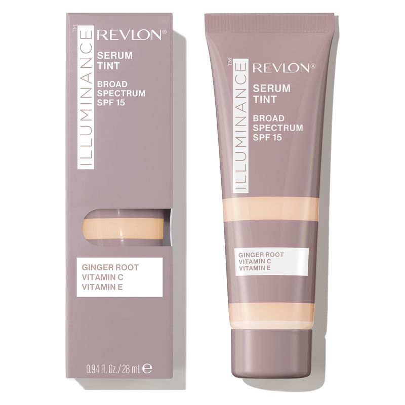 Revlon Illuminance Serum Tint, Fondotinta Siero Colorato Donna, 28 ml, SPF 15, 117 Light Beige, Idratante e Illuminante, Anti-macchie