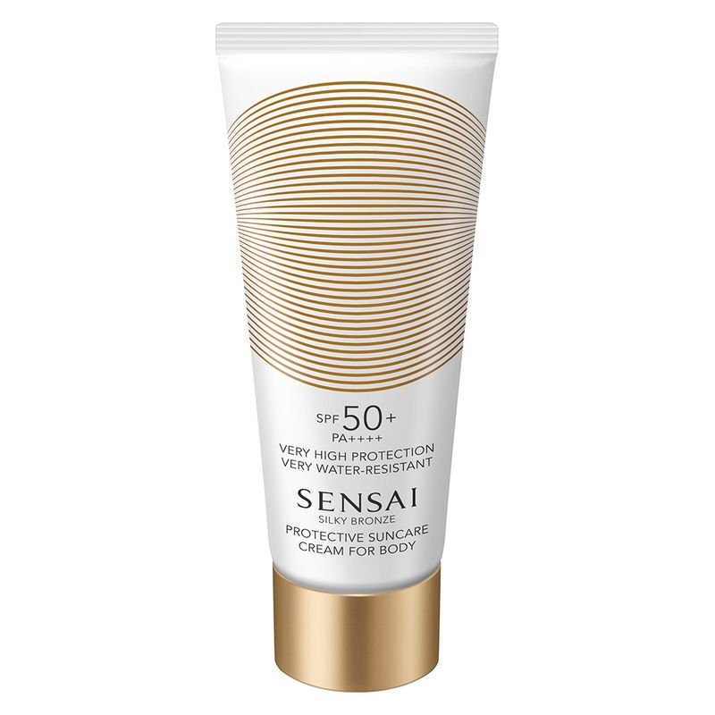 SENSAI SILKY BRONZE PROTECTIVE SUNCARE CREAM FOR BODY SPF 50+