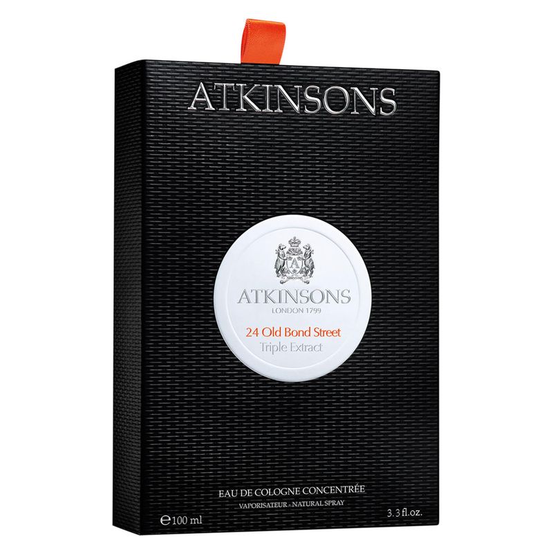 Atkinsons London 1799 24 Old Bond Street Triple Extract Eau De Cologne