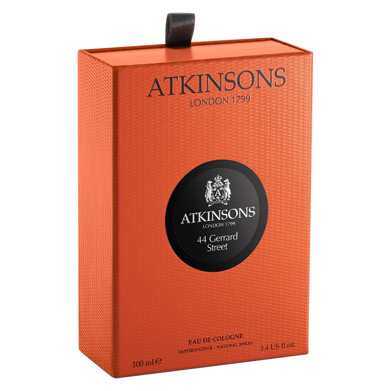 Atkinsons London 1799 44 Gerrard Street Eau De Cologne