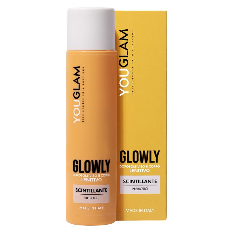 You Glam GLOWLY DOPOSOLE VISO E CORPO LENITIVO SCINTILLANTE