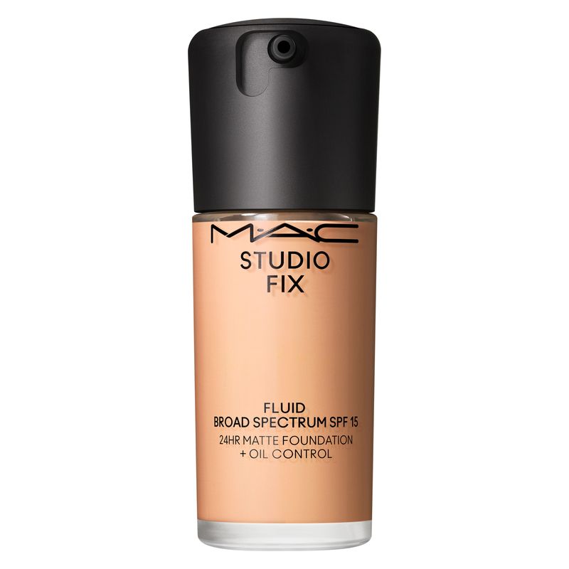 MAC Studio Fix Fluid SPF 15, Fondotinta Fluido Soft-Matte, Colore NW20, 30 ml, Lunga Tenuta 24H, Coprenza Naturale, Controllo dell'Oleosità MAC Studio Fix Fluid SPF 15, Fondotinta Fluido Soft-Matte, Colore NW20, 30 ml, Lunga Tenuta 24H, Coprenza Naturale, Controllo dell'Oleosità