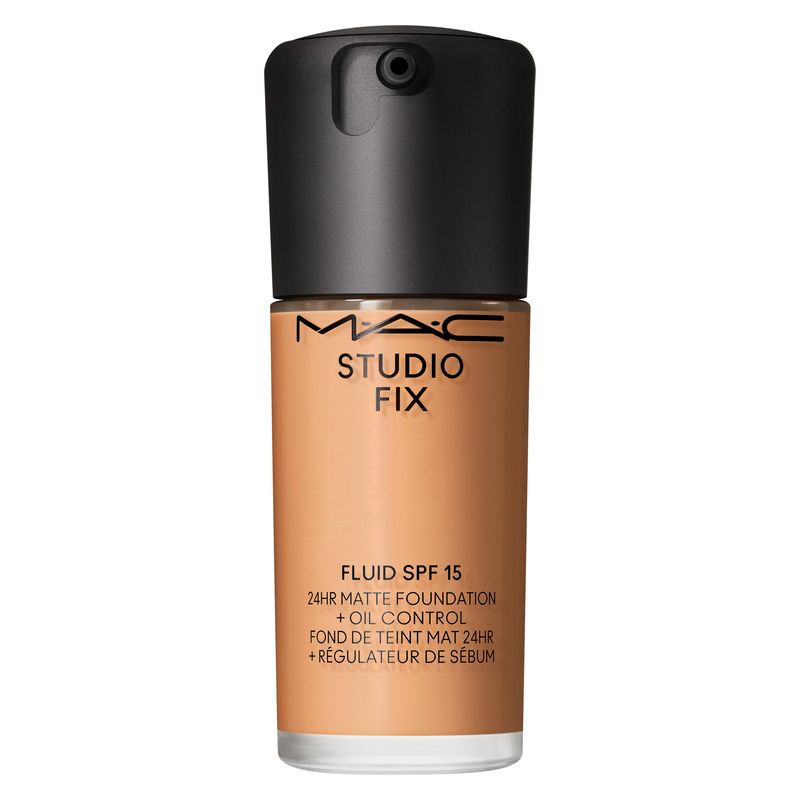 MAC STUDIO FIX FLUID SPF 15 - FONDOTINA SOFT-MATTE, EFFETTO SECONDA PELLE, COPRENZA NATURALE FINO A 24 ORE