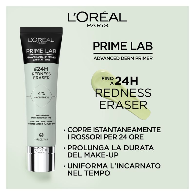 L'Oréal PRIME LAB 24H REDNESS ERASER