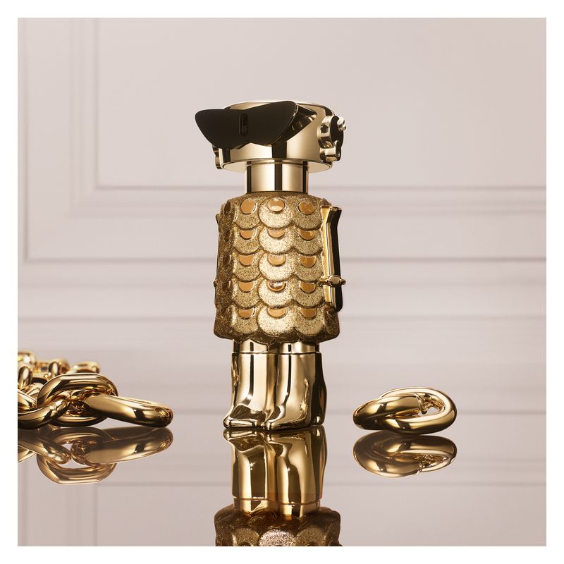 Rabanne Fame Eau De Parfum Intense Donna, 50 ml Spray, Fragranza Floreale Legnosa Muschiata, Profumo femminile scintillante e sensuale