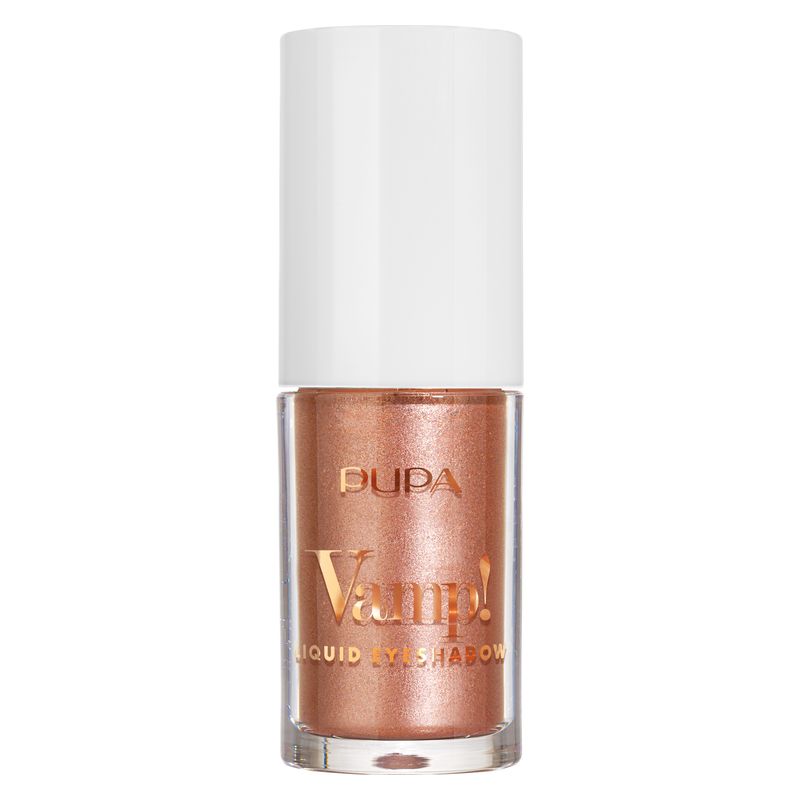 Pupa Shine Bright Vamp! Liquid Eyeshadow, Ombretto Liquido Lunga Tenuta, 014 Sunset Bronze, 4 ml, Finish Scintillante per Make-Up Occhi Luminoso Pupa Shine Bright Vamp! Liquid Eyeshadow, Ombretto Liquido Lunga Tenuta, 014 Sunset Bronze, 4 ml, Finish Scintillante per Make-Up Occhi Luminoso