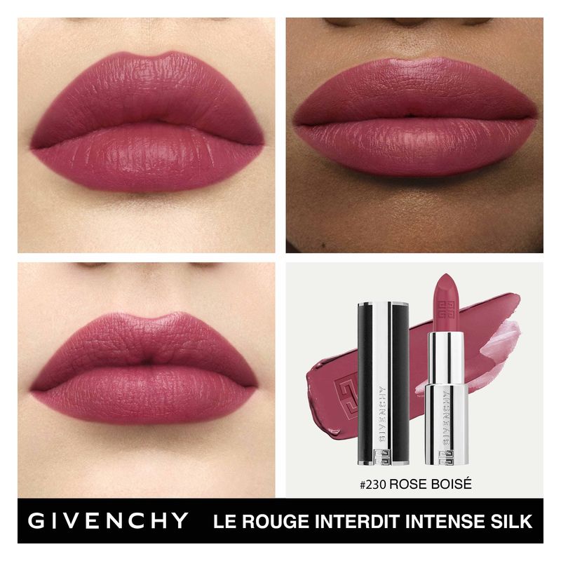 Givenchy LE ROUGE INTERDIT INTENSE SILK
ROSSETTO - Finish vellutato, colore luminoso