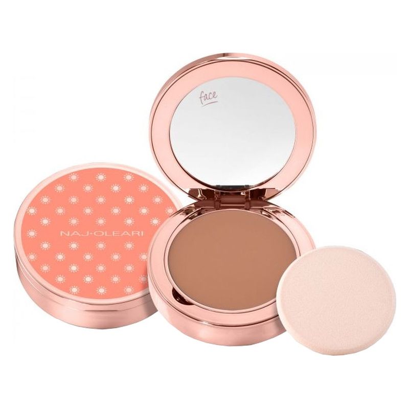 NAJ·OLEARI SUN ADDICTION CREAM COMPACT FOUNDATION - FONDOTINTA COMPATTO RESISTENTE ALL'ACQUA SPF 15