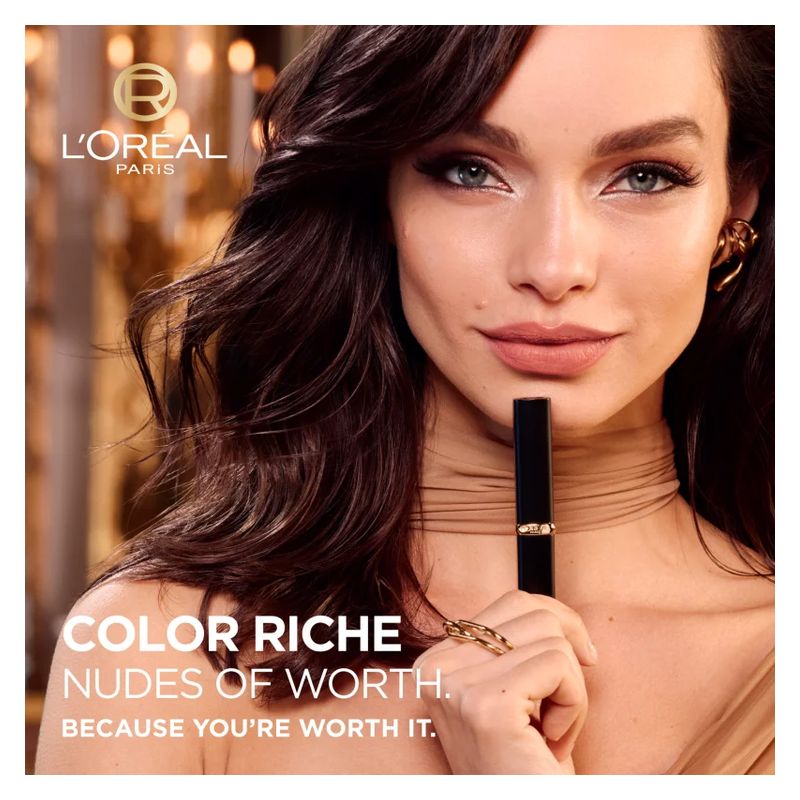 L'Oréal Color Riche Nudes Of Worth Matte - Rossetto