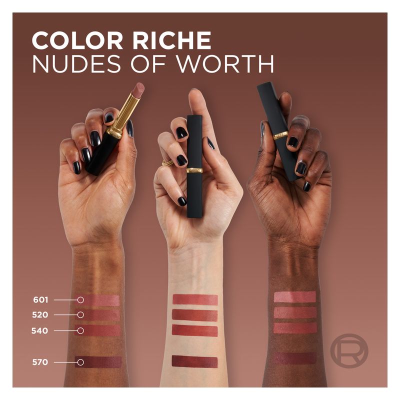 L'Oréal Color Riche Nudes Of Worth Matte - Rossetto