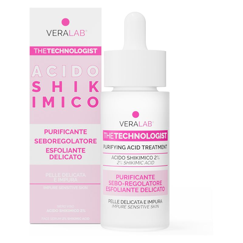 VERALAB ACIDO SHIKIMICO - Siero antimperfezioni pelli delicate impure