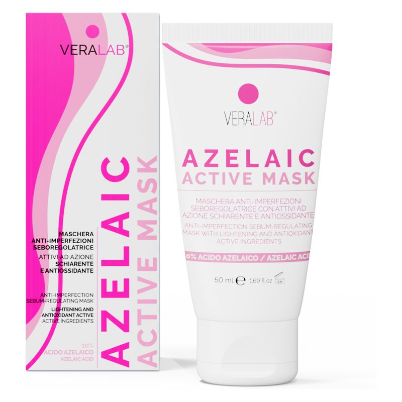 VERALAB AZELAIC ACTIVE MASK - Maschera anti-imperfezioni seboregolatrice