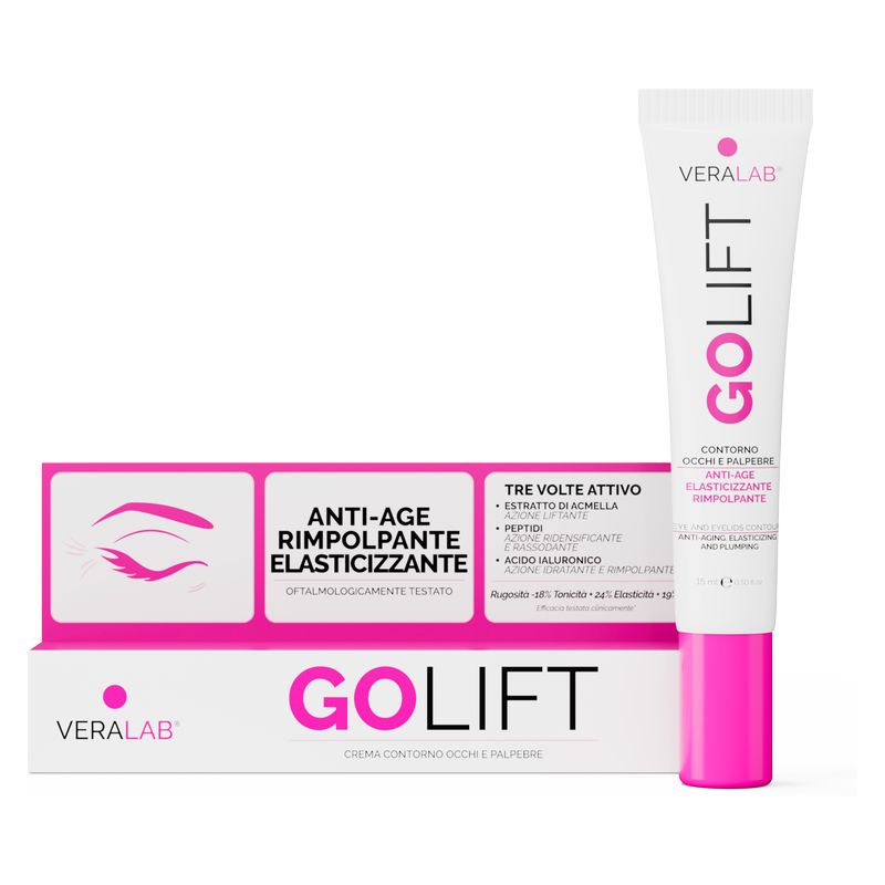VERALAB GO LIFT - Crema contorno occhi antietà rimpolpante
