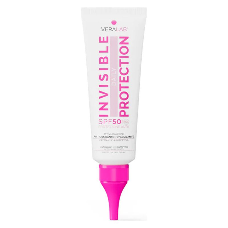 VERALAB INVISIBLE DAILY PROTECTION spf 50 - Crema viso SPF50 con attivi opacizzanti