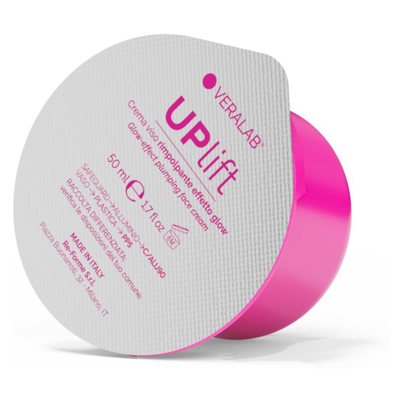 VERALAB UPLIFT CREMA VISO RICARICA - Crema viso rimpolpante effetto glow