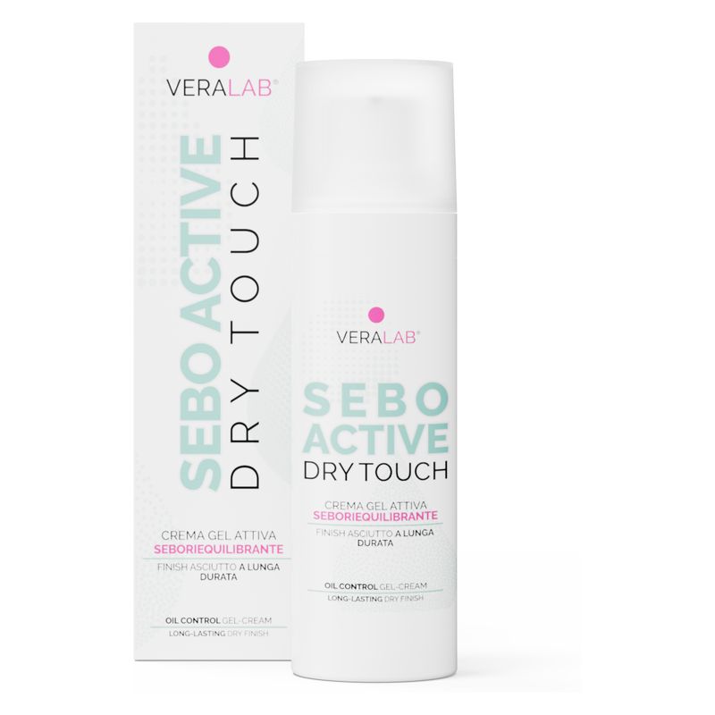 VERALAB SEBO ACTIVE DRY TOUCH - Crema gel viso sebo riequilibrante