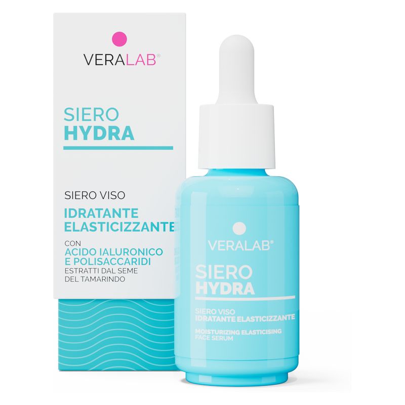 VERALAB SIERO #HYDRA - Siero viso idratante con acido ialuronico