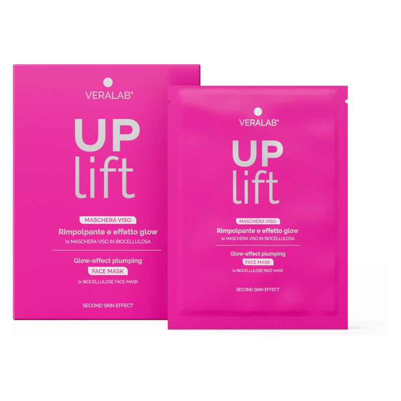VERALAB UPLIFT MASCHERA VISO - Maschera viso in biocellulosa Rimpolpante