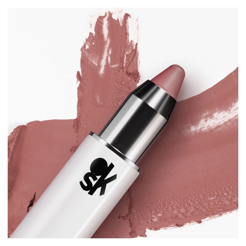 OVERSKIN CLICK'N KISS - Velvet lipstick colore pieno e vibrante