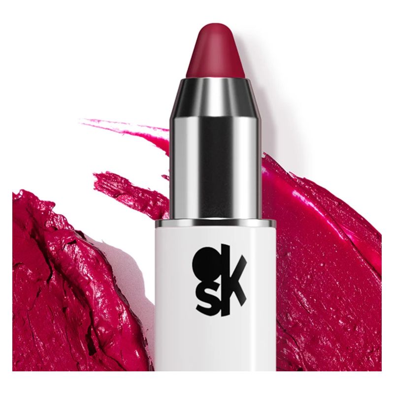 OVERSKIN Click'n Kiss, Rossetto Jumbo Vellutato Donna, 07 Ruby Nora, 2 g, Cremoso Idratante Lunga Durata, Finish Opaco per Labbra Morbide OVERSKIN Click'n Kiss, Rossetto Jumbo Vellutato Donna, 07 Ruby Nora, 2 g, Cremoso Idratante Lunga Durata, Finish Opaco per Labbra Morbide