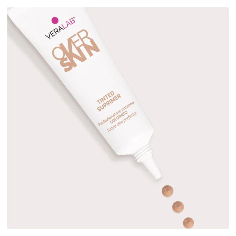 OVERSKIN TINTED SUPRIMER - Perfezionatore cutaneo colorato