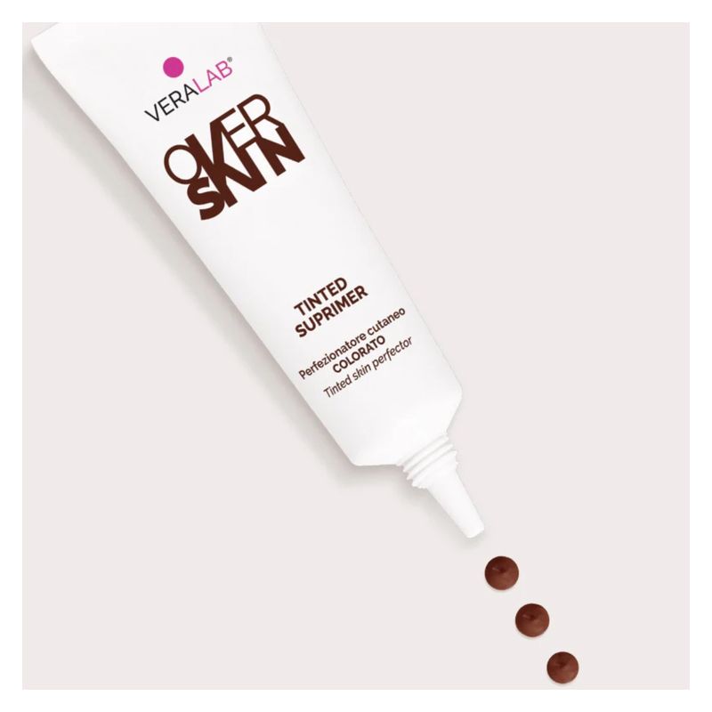 OVERSKIN Tinted Suprimer, Primer Viso Colorato 06, Base Trucco Opacizzante e Levigante, 25 ml, Perfezionatore Cutaneo che Minimizza i Pori OVERSKIN Tinted Suprimer, Primer Viso Colorato 06, Base Trucco Opacizzante e Levigante, 25 ml, Perfezionatore Cutaneo che Minimizza i Pori