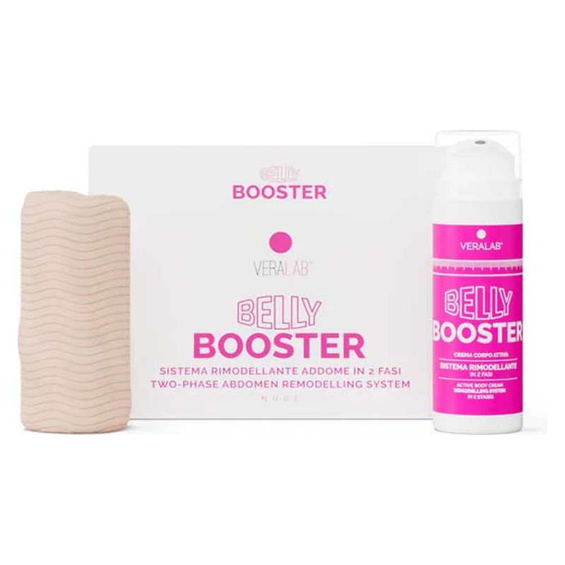 VERALAB BELLY BOOSTER - Sistema rimodellante addome in 2 fasi (crema + guaina addome)