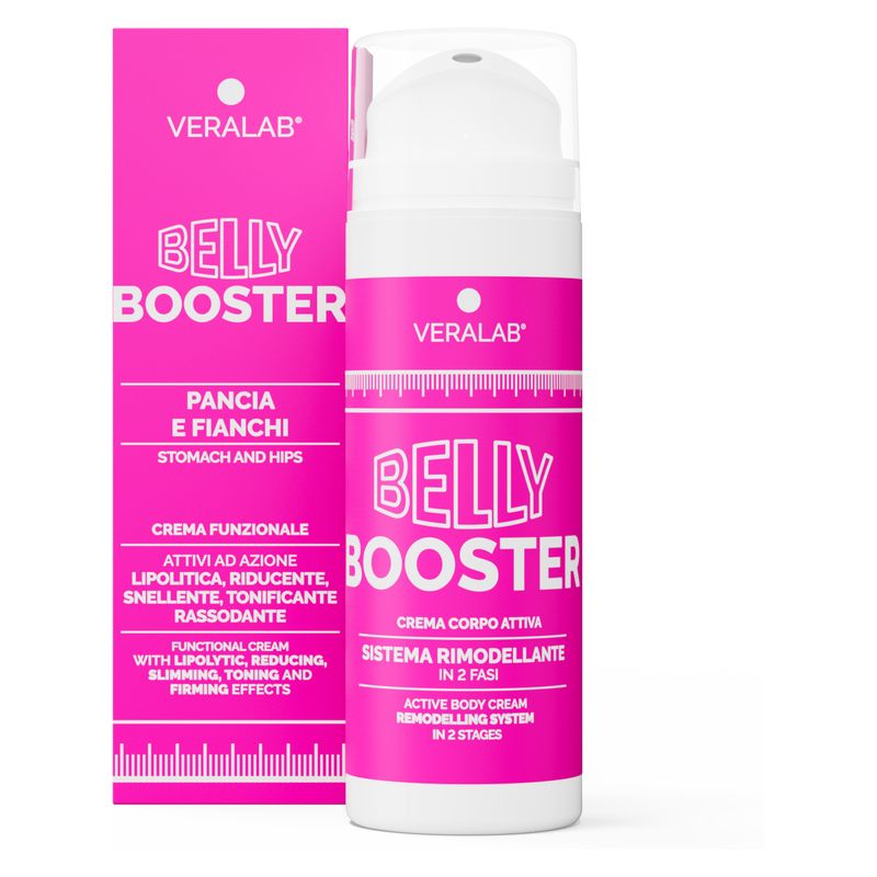 VERALAB CREMA BELLY BOOSTER - Crema rimodellante addome, pancia e fianchi