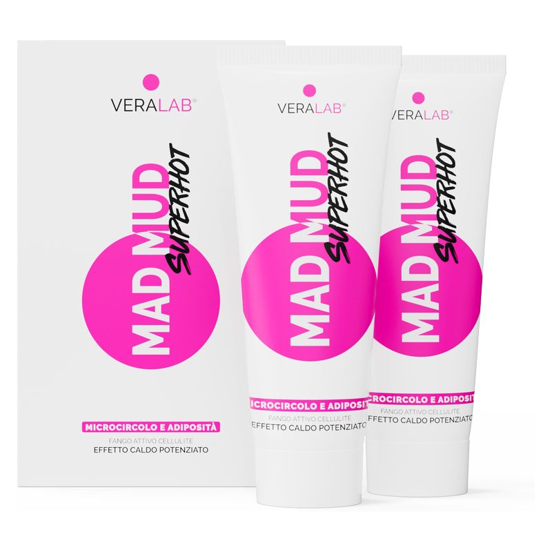 VERALAB MAD MUD - Superhot Fango attivo riducente effetto super caldo