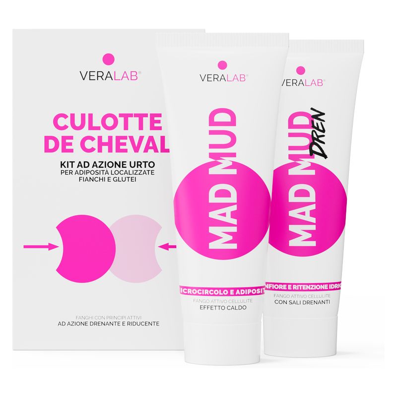 VERALAB SPECIALE CULOTTE DE CHEVAL - fanghi attivi per cellulite localizzata