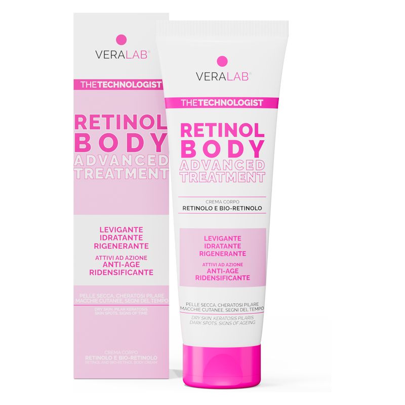 VERALAB RETINOL BODY - Crema levigante, idratante e rigenerante
