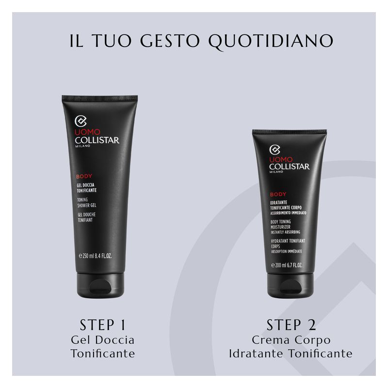 Collistar Uomo Idratante Tonificante Corpo, Crema-Gel Uomo, 200 ml, Trattamento Corpo Idratante e Tonificante ad Assorbimento Rapido per Pelle Morbida Collistar Uomo Idratante Tonificante Corpo, Crema-Gel Uomo, 200 ml, Trattamento Corpo Idratante e Tonificante ad Assorbimento Rapido per Pelle Morbida