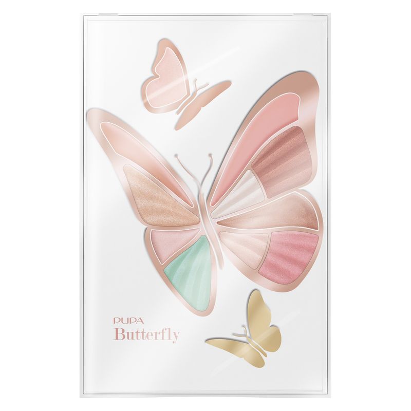 Pupa BUTTERFLY - COFANETTO MAKE-UP PER TRUCCO OCCHI E LABBARA