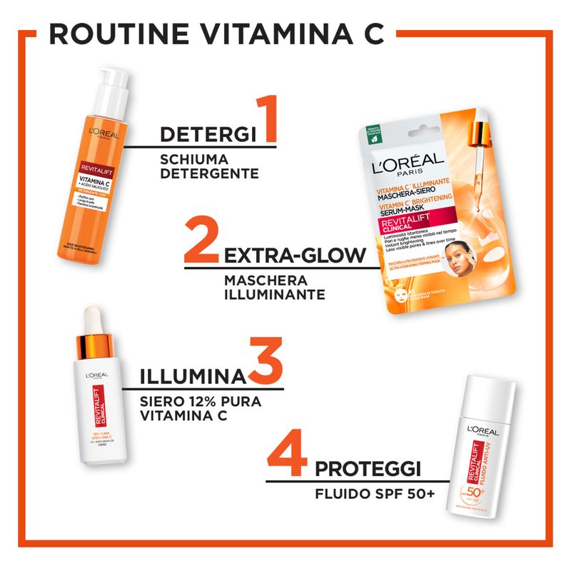 L'Oréal Revitalift Detergente Viso Vitamina C + Acido Salicidico