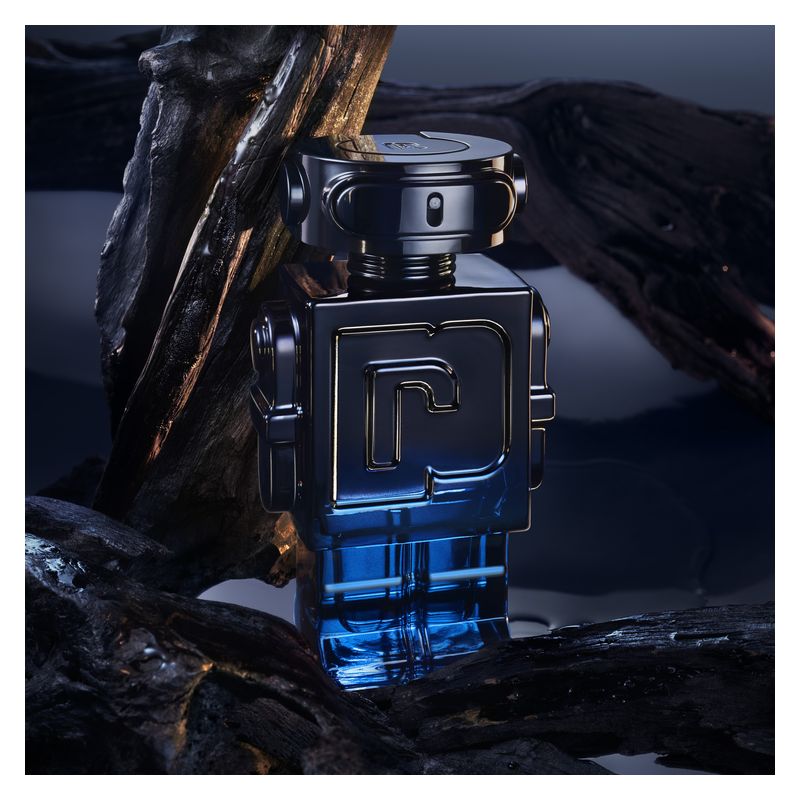 Rabanne Phantom Intense, Eau de Parfum Uomo, 150 ml Spray, Profumo maschile Ambrato Fougère con note di Lavanda, Vaniglia e Fiori d'Arancio Rabanne Phantom Intense, Eau de Parfum Uomo, 150 ml Spray, Profumo maschile Ambrato Fougère con note di Lavanda, Vaniglia e Fiori d'Arancio