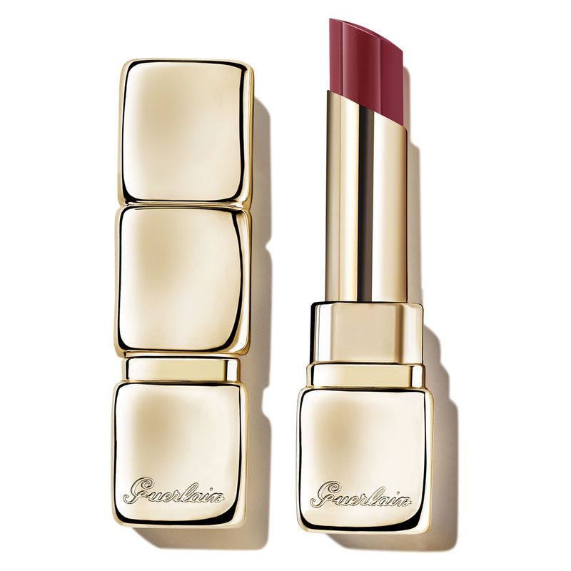 Guerlain Kisskiss Shine Bloom - Rossetto Brillante Con Il 95% Di Ingredienti Di Origine Naturale