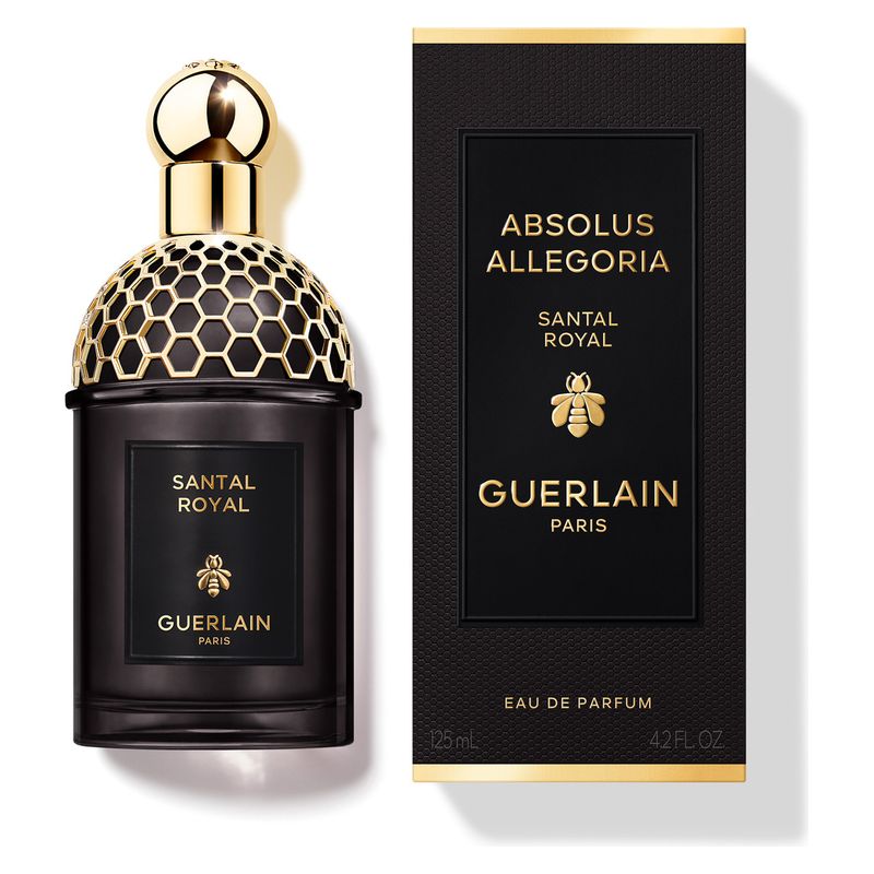 Guerlain Les Absolus D'Orient Santal Royal, Eau de Parfum Unisex, 125 ml Spray, Profumo legnoso ambrato con note di sandalo, cuoio e oud
