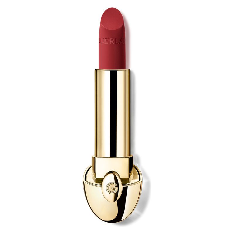 Guerlain Rouge G Velvet, Rossetto Lunga Tenuta, 258 Le Bois de Rose, Finish Vellutato e Idratante, Ricarica 3,5 g
