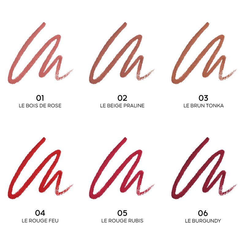 Guerlain Contour G, Matita Labbra Alta Precisione Donna, 1.2 g, 02 Le Beige Praline, Lunga Tenuta e No Transfer, Matita Contorno Labbra con Temperino