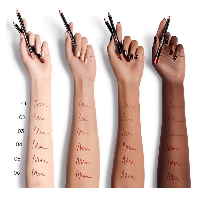 Guerlain Contour G, Matita Labbra Alta Precisione Donna, 1.2 g, 02 Le Beige Praline, Lunga Tenuta e No Transfer, Matita Contorno Labbra con Temperino