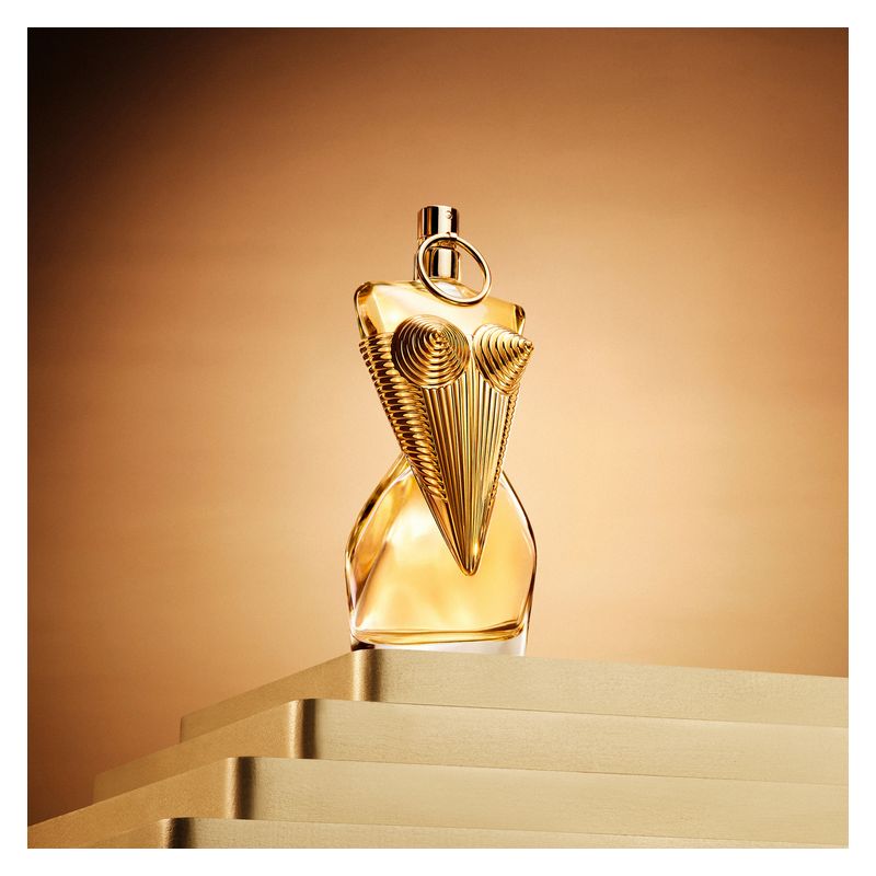Jean Paul Gaultier Gaultier Divine, Eau de Parfum Donna, 50 ml Spray Ricaricabile, Profumo Floreale Gourmand con Note Salate, Idea Regalo