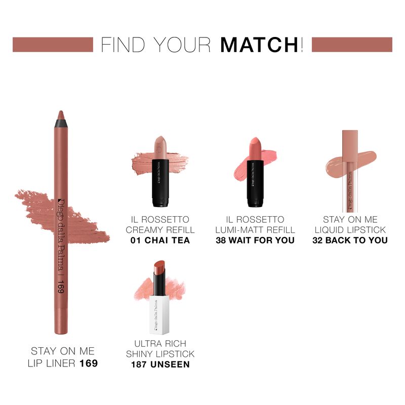 Diego dalla Palma STAY ON ME LIP LINER - MATITA LABBRA