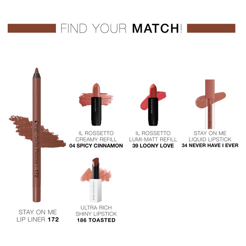 Diego dalla Palma STAY ON ME LIP LINER - MATITA LABBRA
